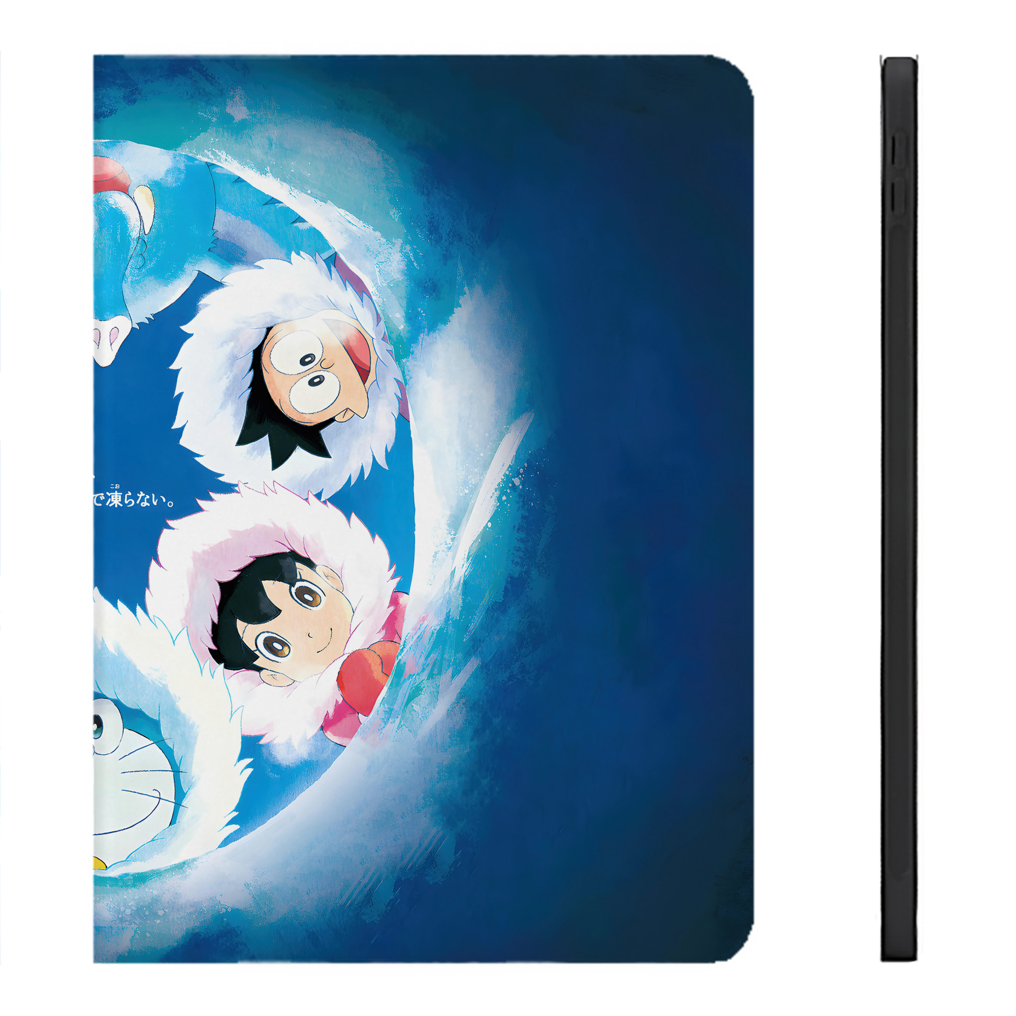 （画像用） ドラえもん Doraemon IPadケース ペンホルダー付き ブックスタイルデザイン